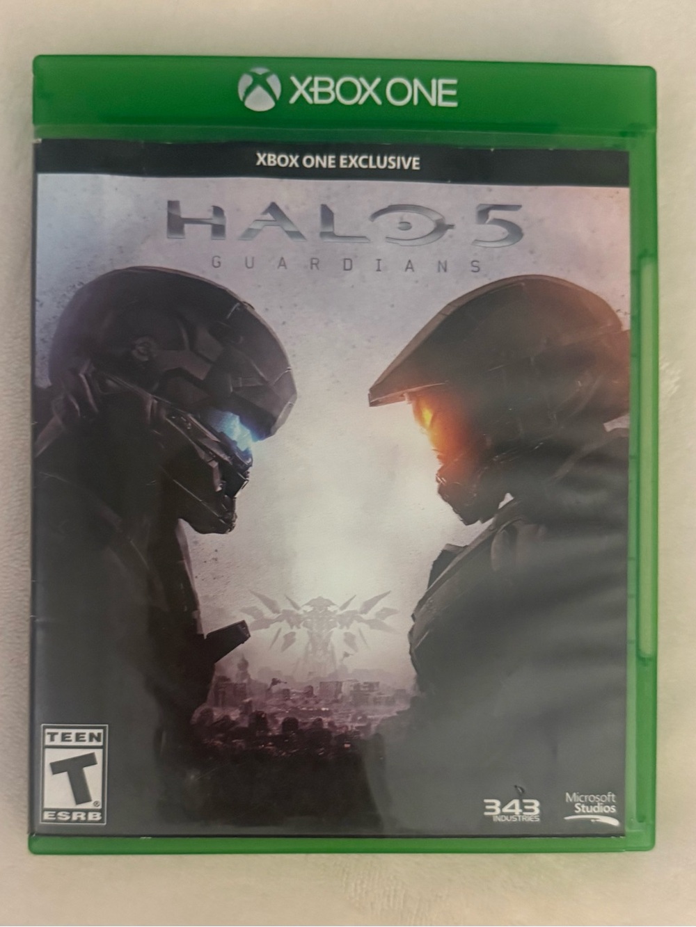 Halo 5: Guardians (Microsoft Xbox One, 2015) W/ Case - TESTED WORKS